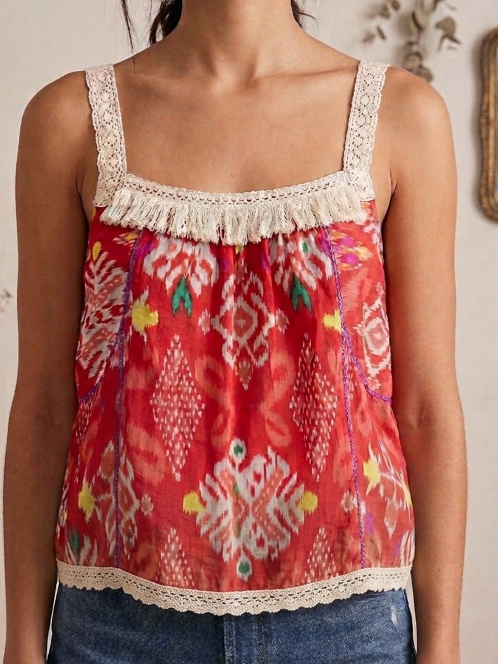 Rapsodia Milena Top Crochet Boho